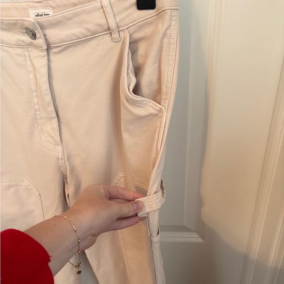 Aritzia Wilfred Free Brennan High Rise Cotton Utility Cargo Pant Women’s size 8 - Picture 4 of 7